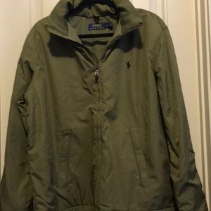 Green Polo Ralph Lauren Rain Jacket